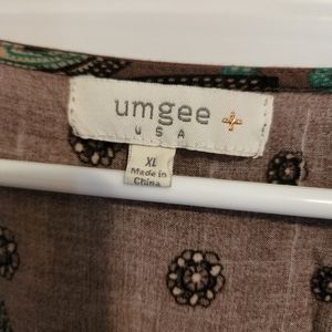 Umgee Boho Fall Tunic XL